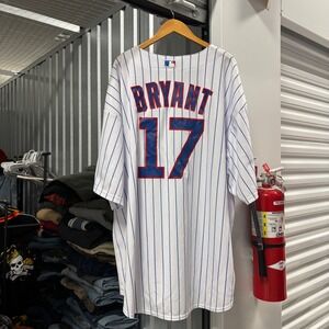 Majestic Chicago Cubs Kris Bryant Cool Base Baseball Jersey Mens 1X